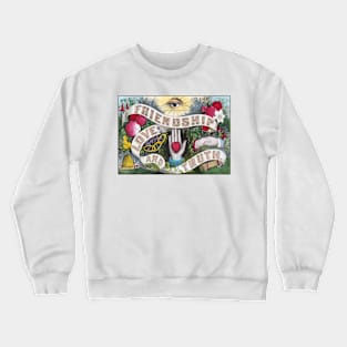 Victorian Friendship Love And Truth Crewneck Sweatshirt